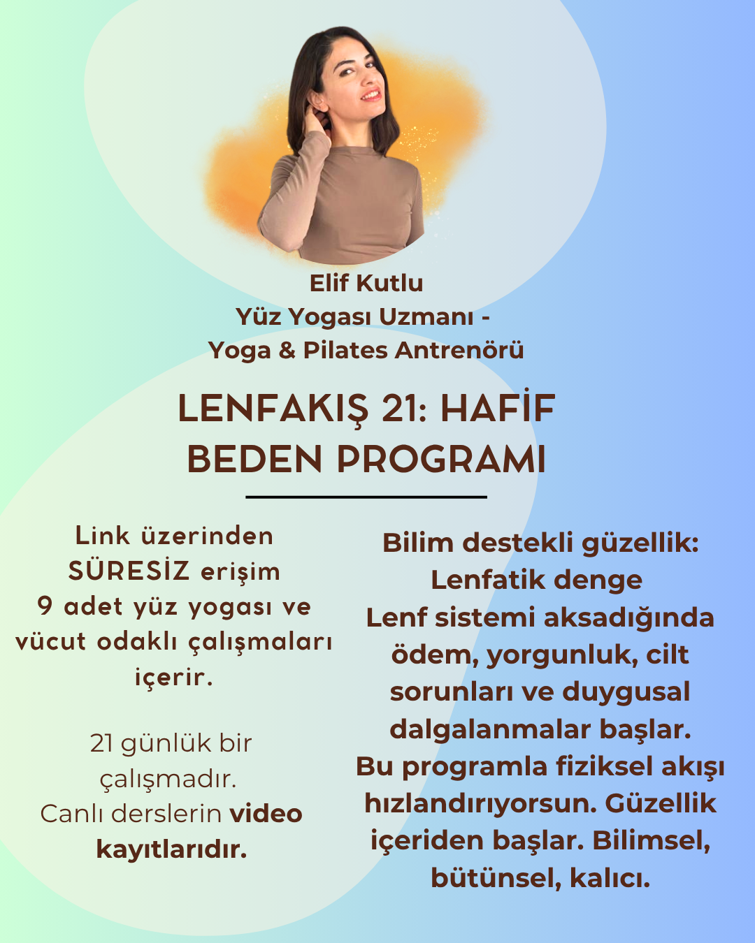 LenfAkış 21: Hafif Beden Programı  (dijital ürün)