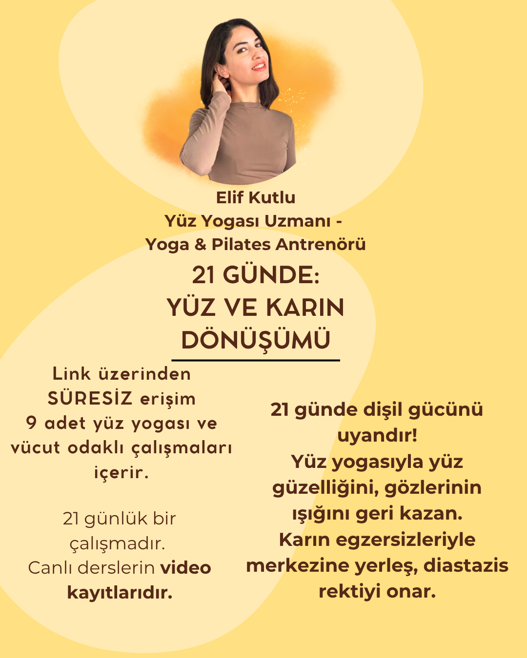 21 GÜNDE: Yüz ve Karın Dönüşümü (dijital ürün)