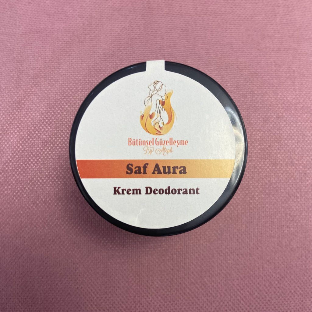 Saf Aura Krem Deodorant – Bütünsel Güzelleşme